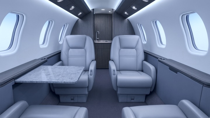 Special Charter Category - Citation III Jet Interior